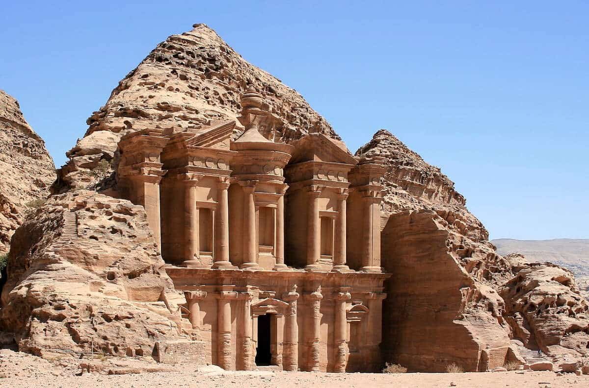 Monastery, Petra, Jordan. Source: Wikimedia Commons