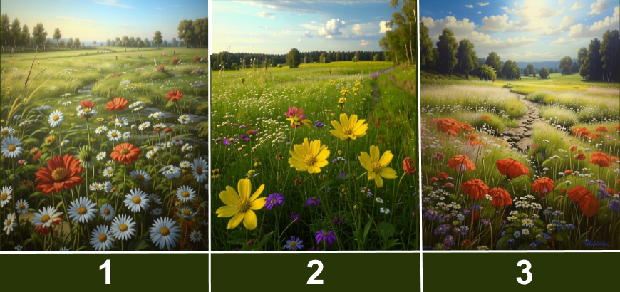 Выберите поляну