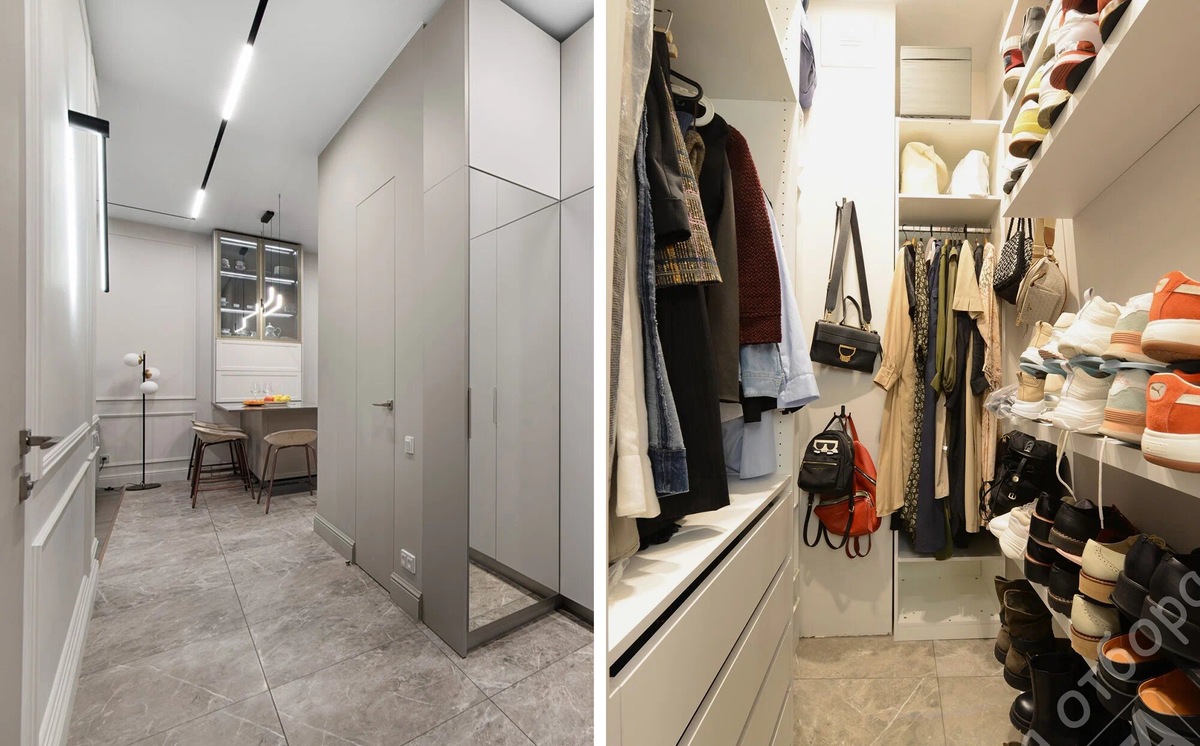 Фото из истории «Гардеробная вместо туалета»