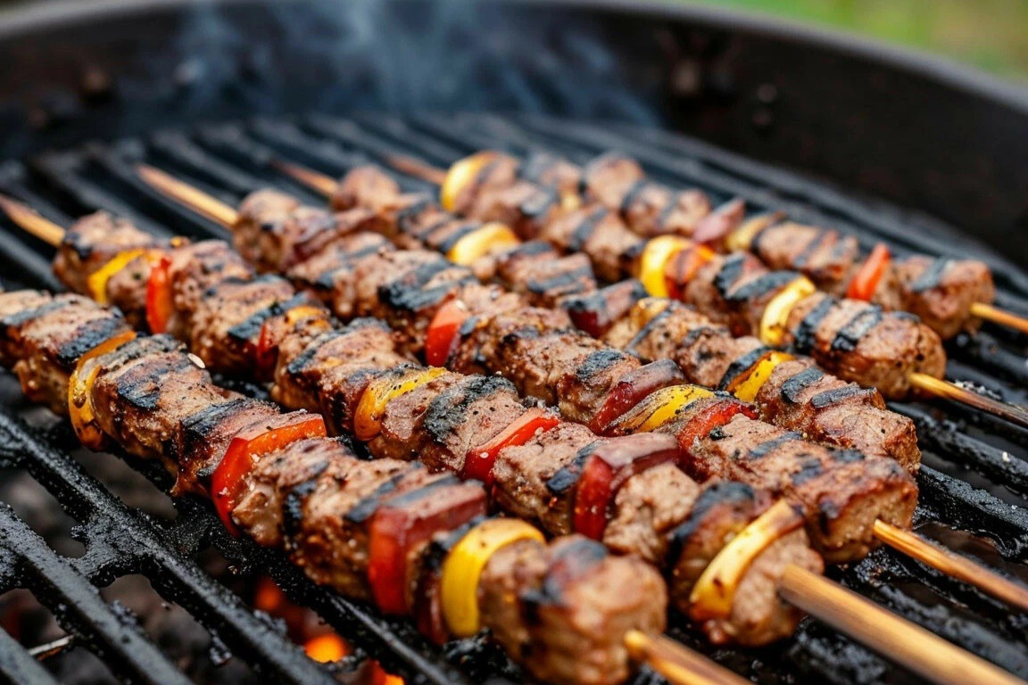 Шашлык из свинины на гриле