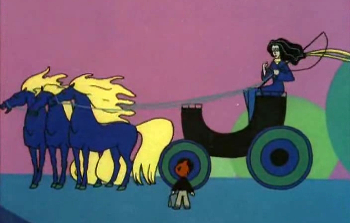 Кадр из мультфильма «Три банана» (1971)