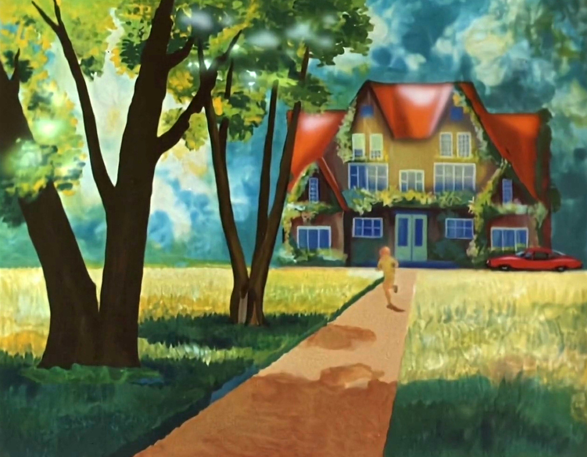 Кадр из мультфильма «Полигон» (1977)