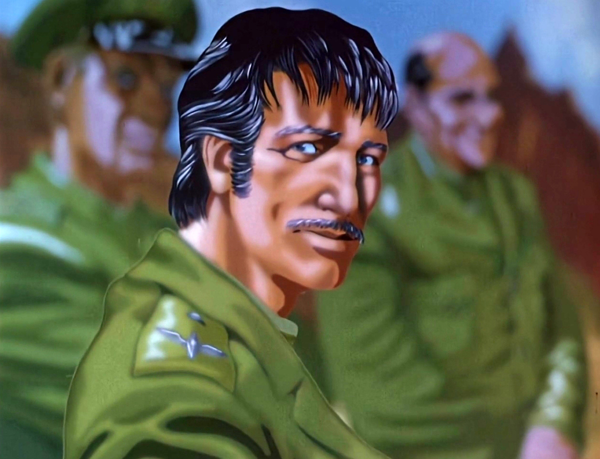 Кадр из мультфильма «Полигон» (1977)