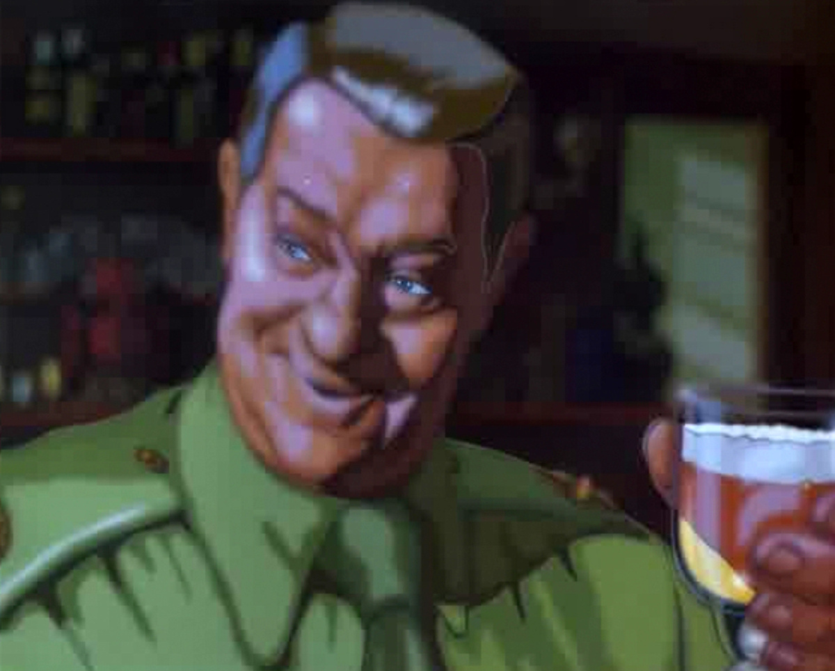 Кадр из мультфильма «Полигон» (1977)