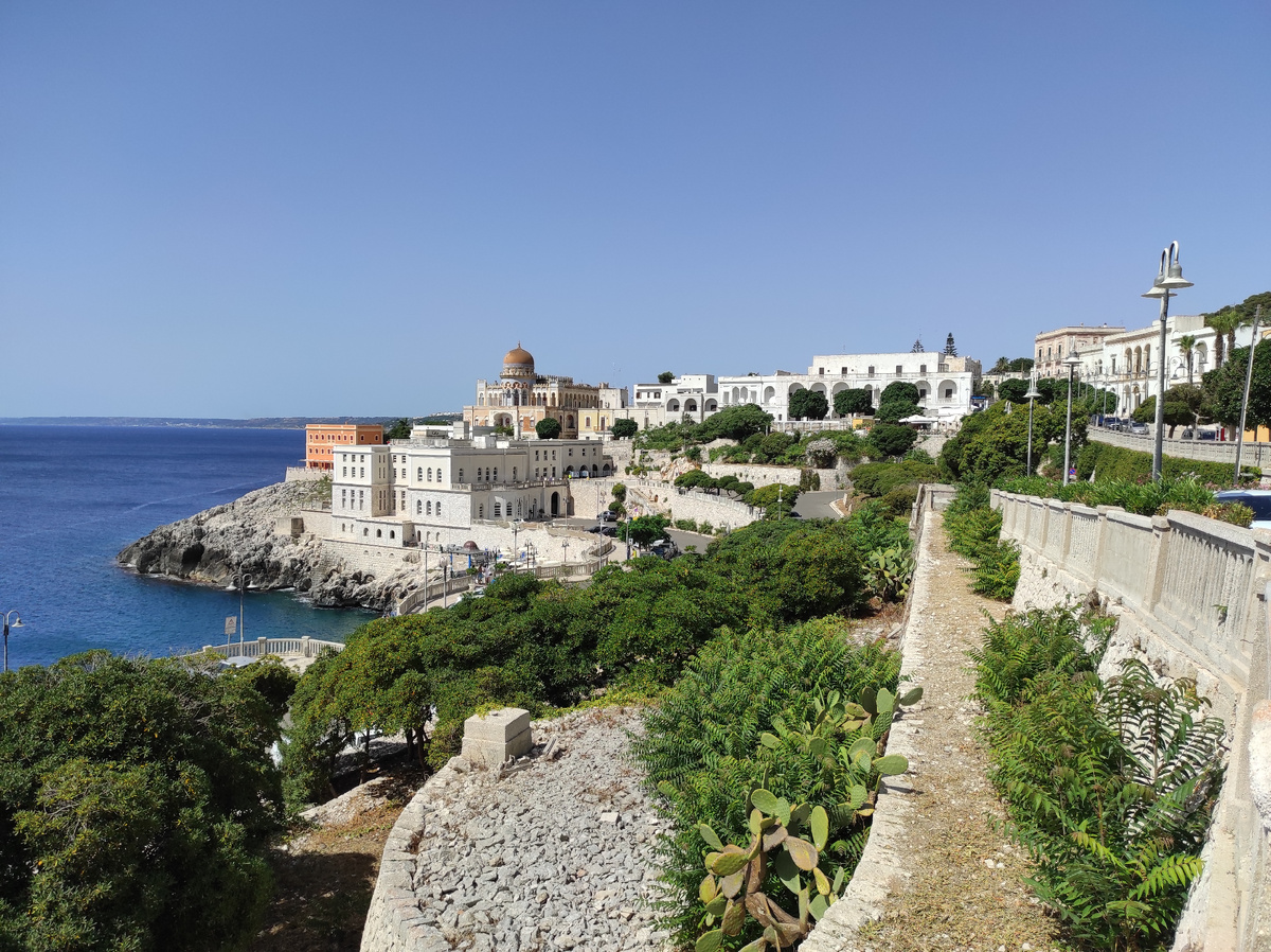 Курорт Санта Чезареа Терме, тоже Апулия. Фото автора