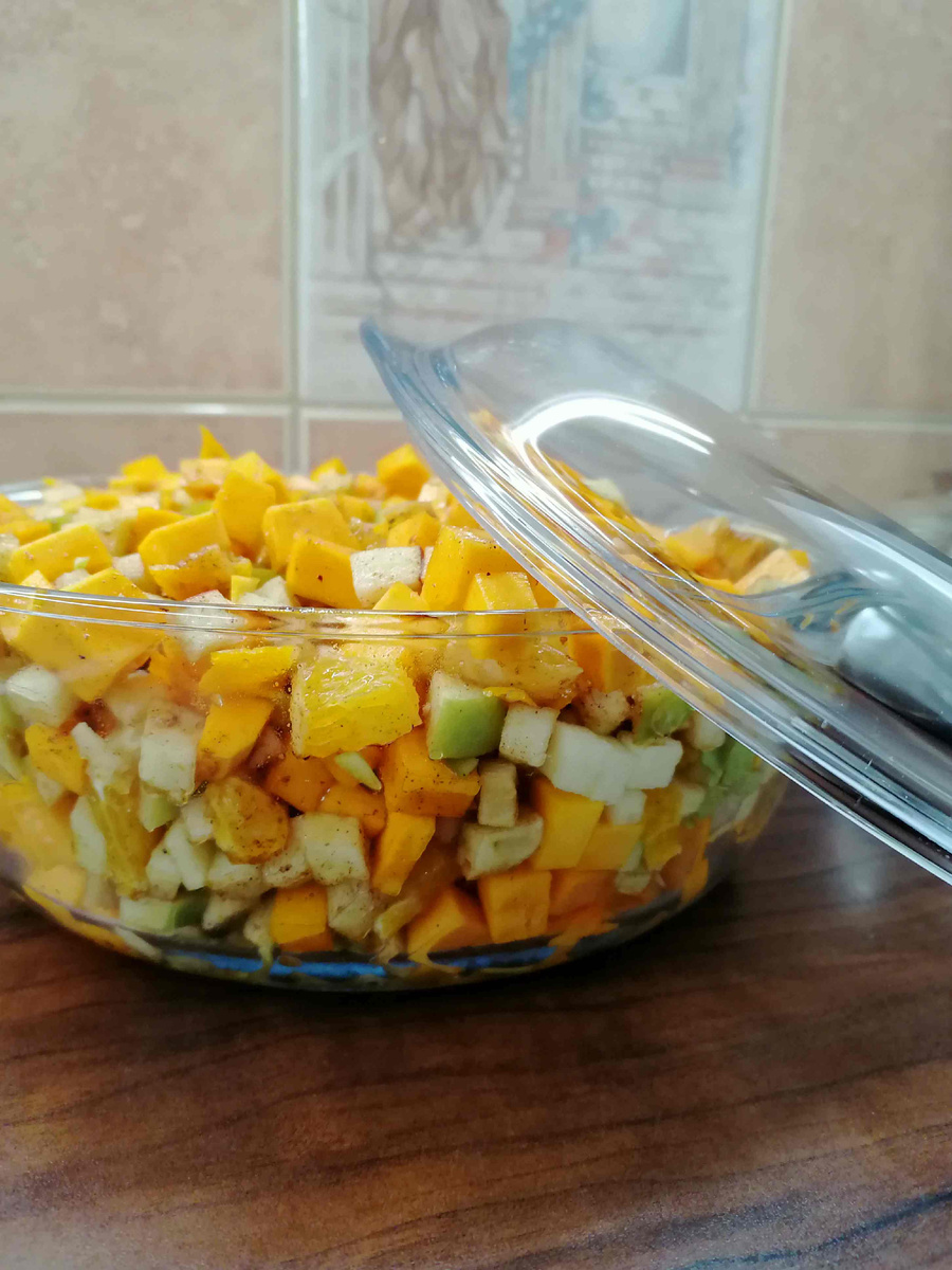 Перед отправкой в духовку