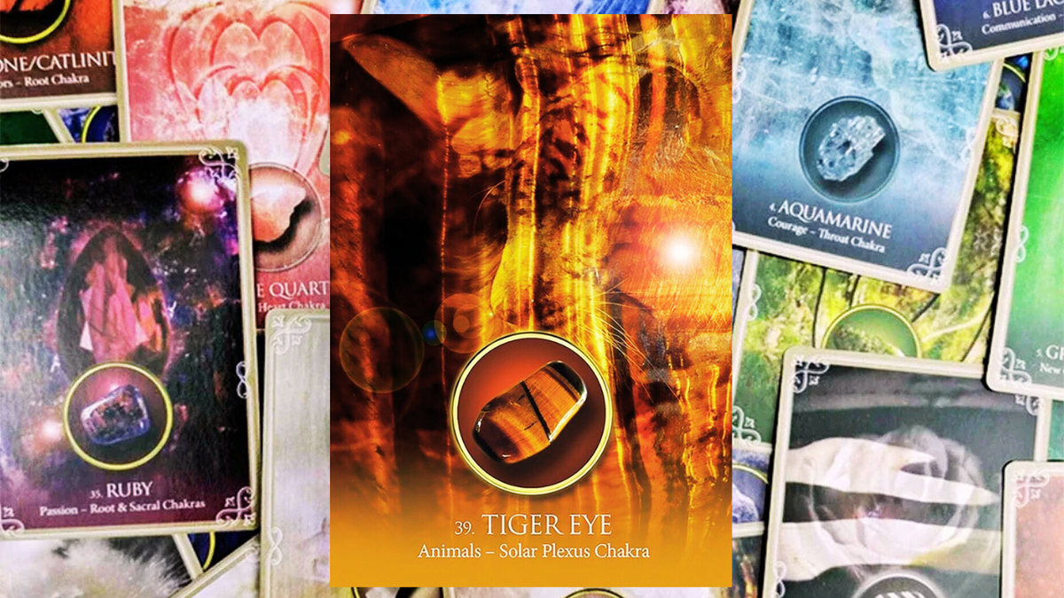 Тигровый глаз. Photo «Eternal Crystals Oracle» Jade-Sky