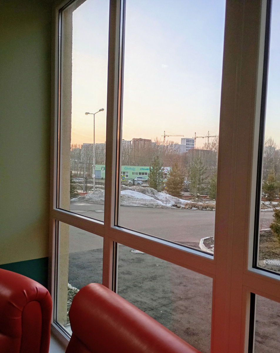 Окно во всю стену))