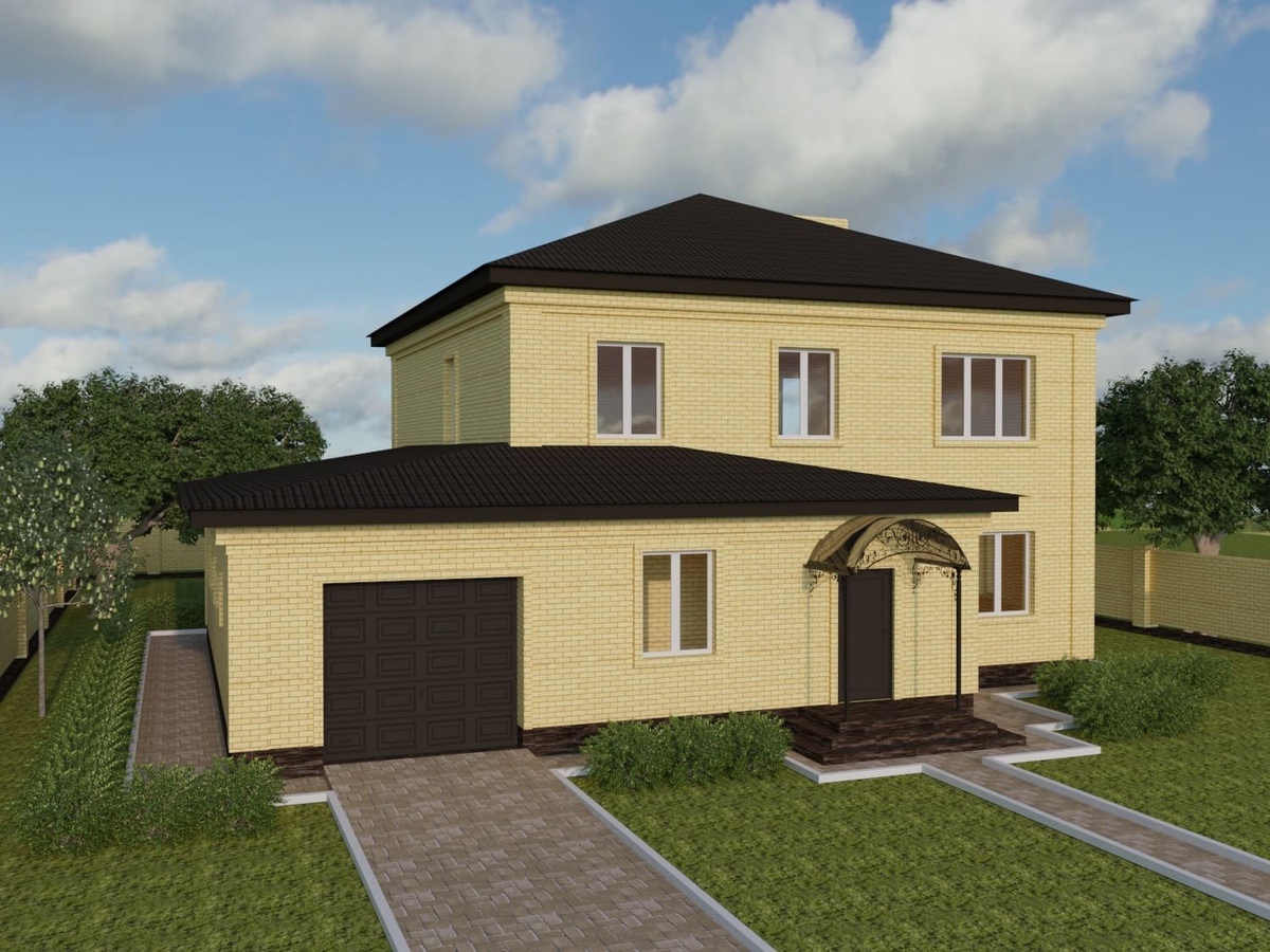 Дом с гаражом