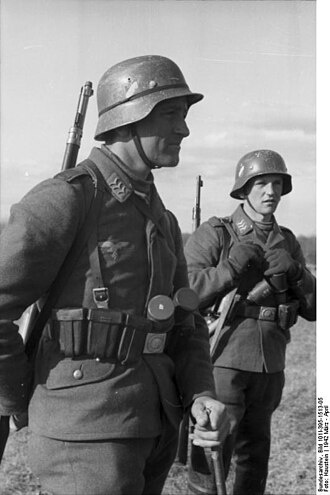 Обер-ефрейторы зенитной артиллерии люфтваффе