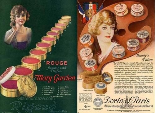 История макияжа.