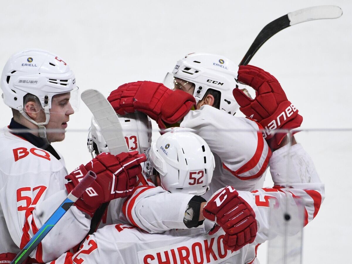    Хоккеисты "Спартака"© РИА Новости / Алексей Даничев