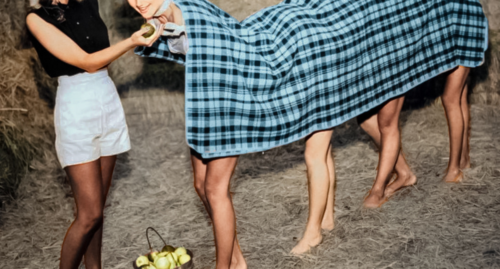 Подборка интересных и необычных фотографий из США. 20 раскрашенных фотографий ХХ века. Часть XXI