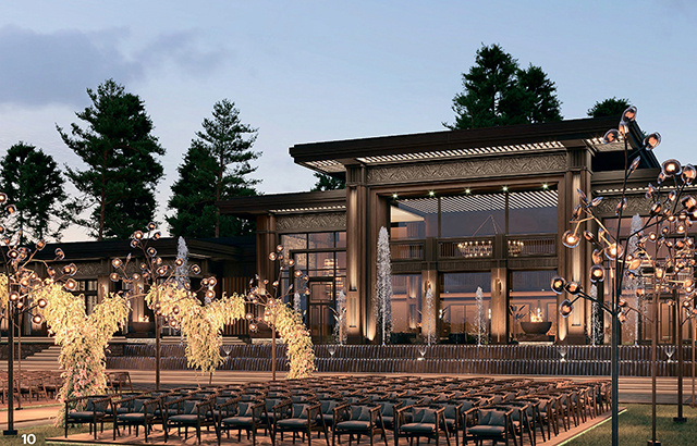 Одним из ключевых элементов туристического кластера станет загородный комплекс «Encore Resort»