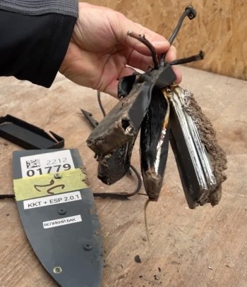    Останки поверженного врага. / Фото: Юлий Колеров