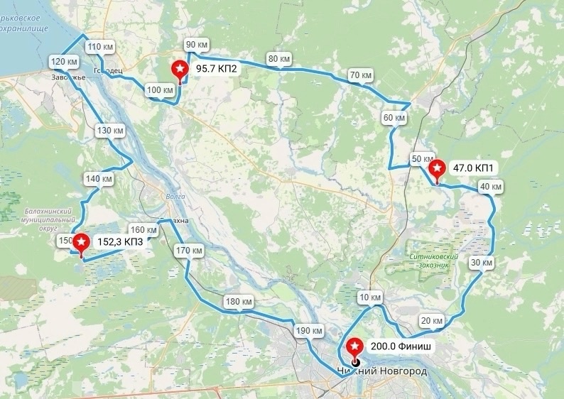 Всякий раз, когда смотрю на трек Городецкой 200-ки, вижу его:
