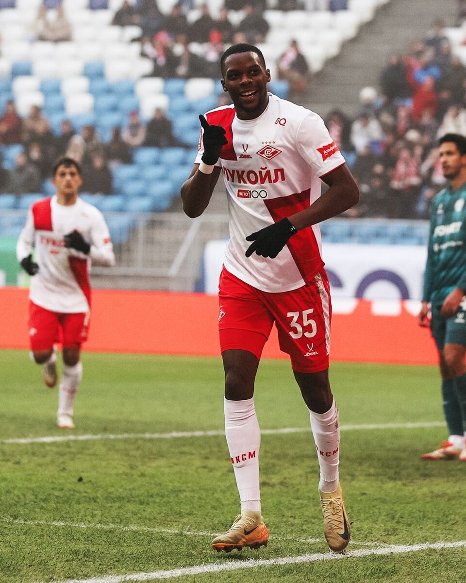 Победу можно смело назвать «именем Кристофера Мартинса». Фото: ФК "Спартак-Москва"