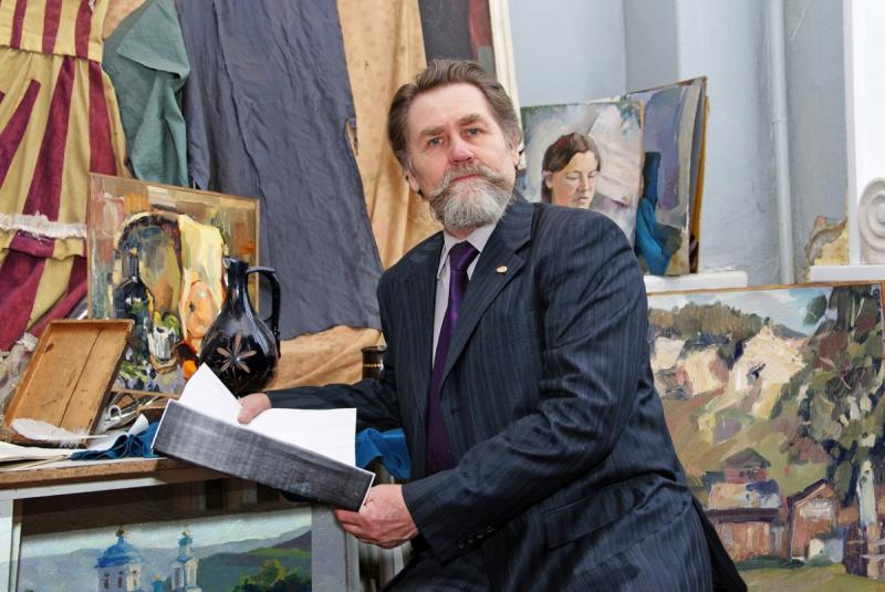 На илл.: Художник Василий Соловьев