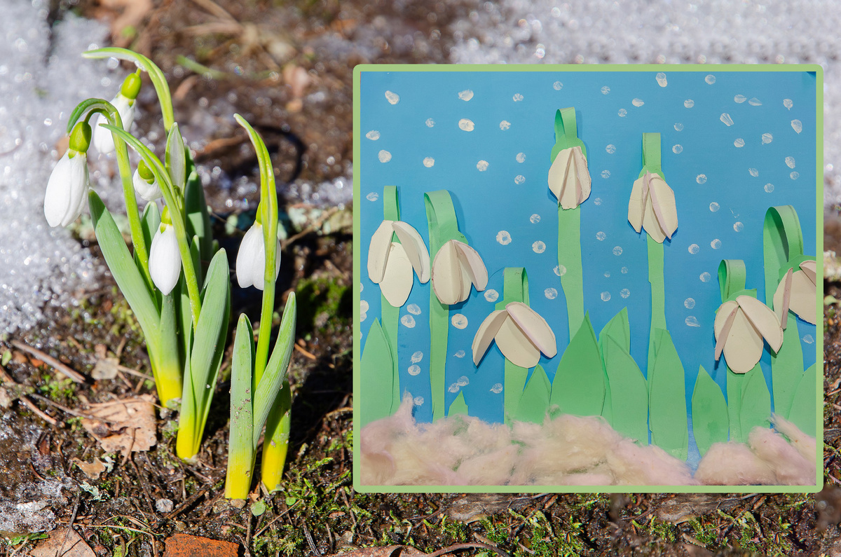 Оригинал матушки-природы и наша скромная бумажная копия