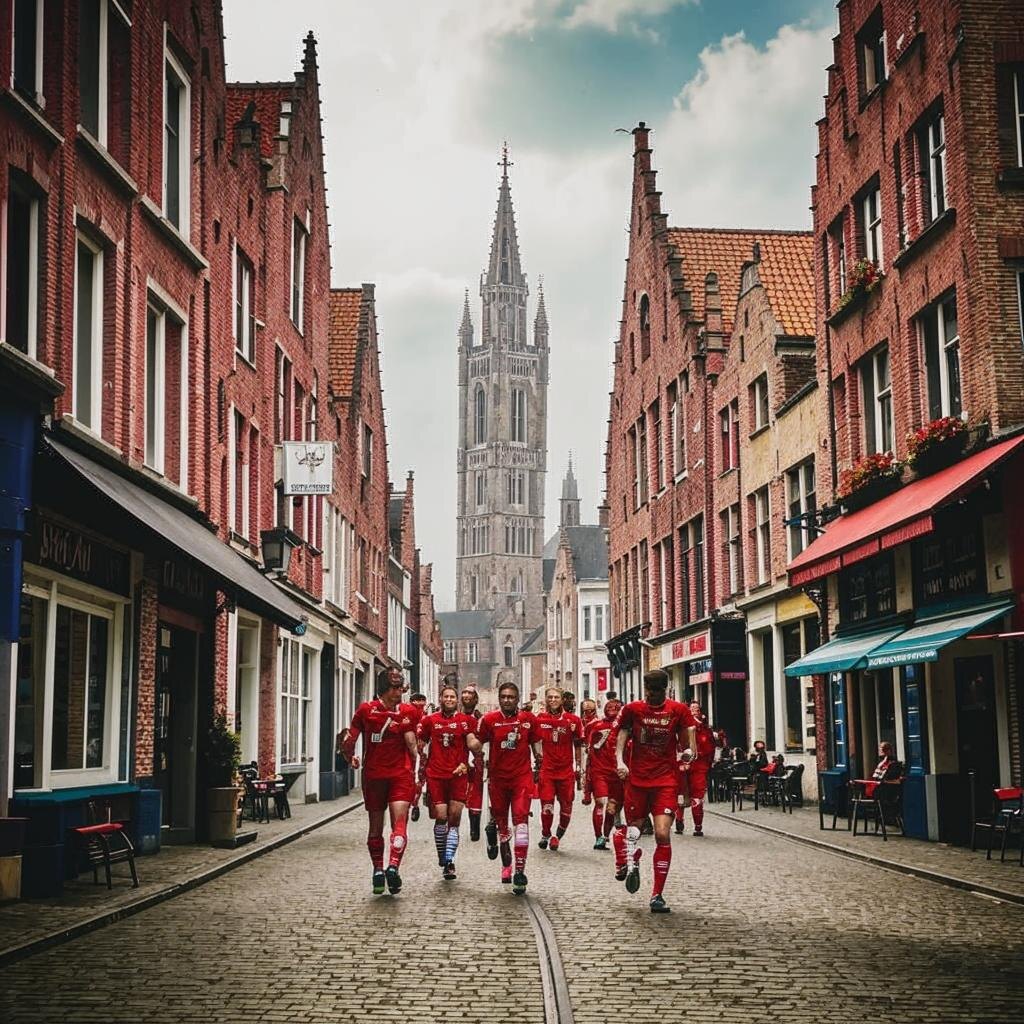 Футбольный клуб «Брюгге» из маленькой Бельгии