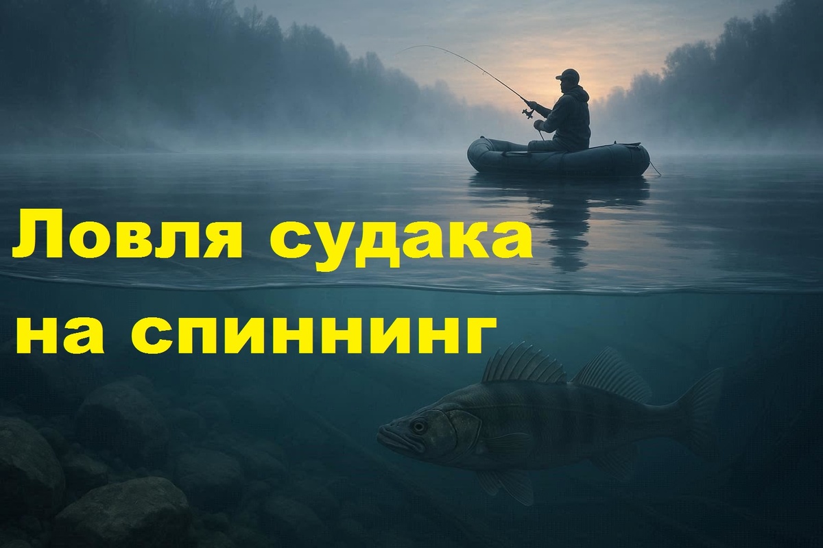 Ловля судака на спиннинг: как не остаться с пустыми руками и полным садком воспоминаний