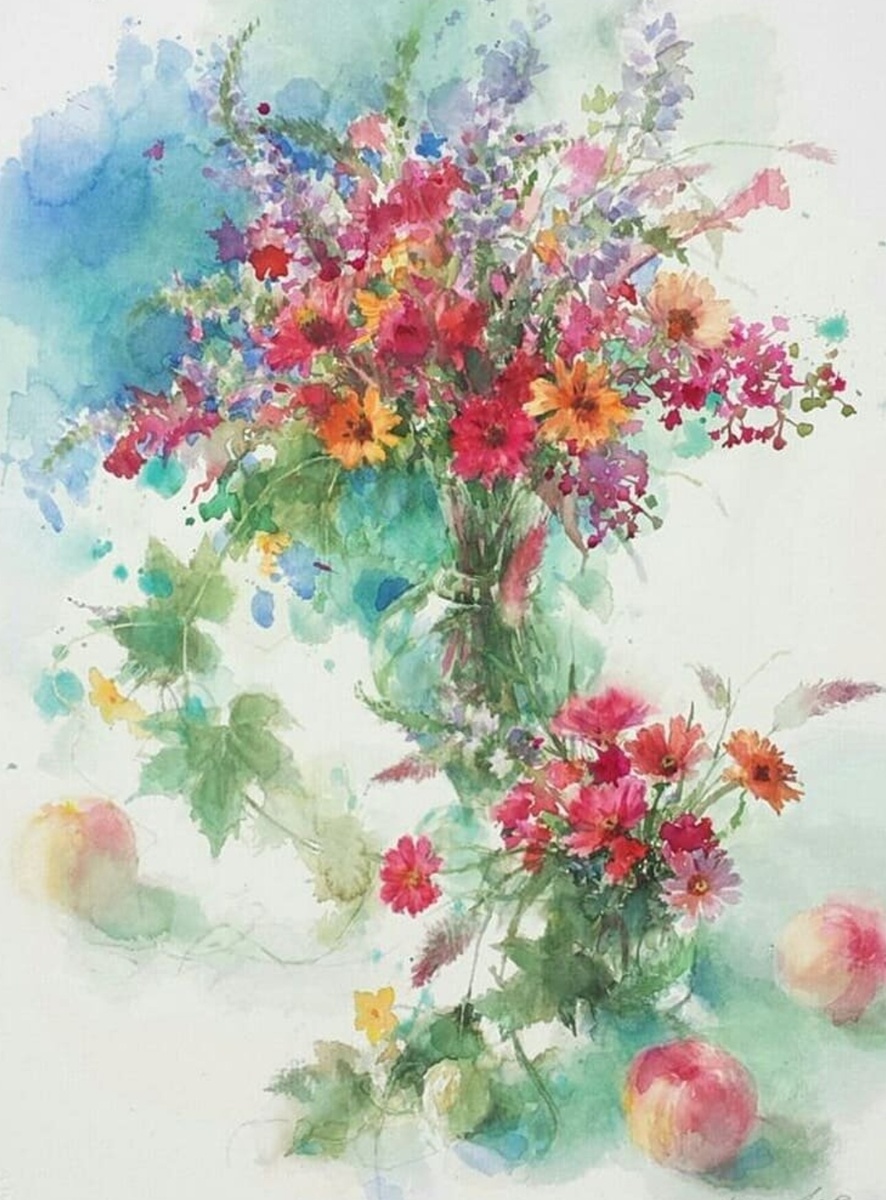 Акварель художницы Юко Нагаямы