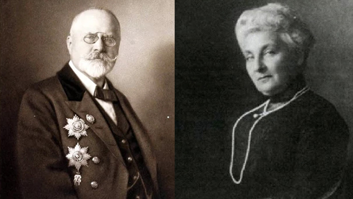 Родители Анны: Танеев А.С. и Танеева Н.И.