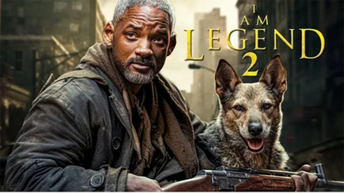 Вот такая обложка нового фильма гуляет по сети. Создана, по-всей видимости, нейросетью. 