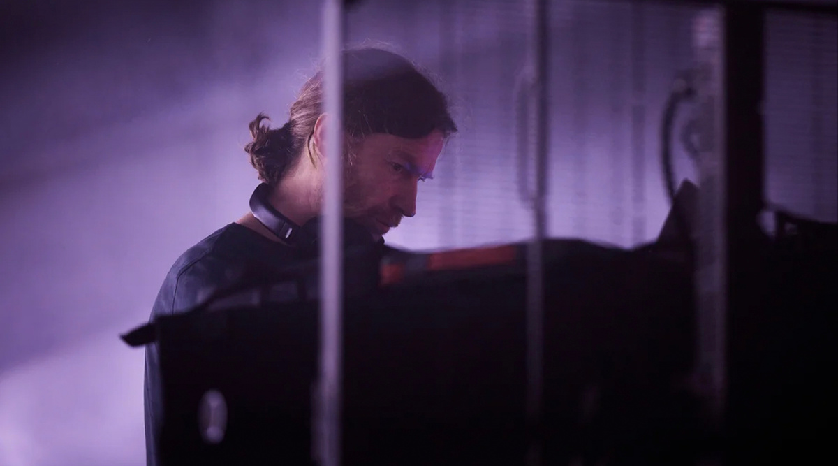 Фото с выступления Aphex Twin (Richard D. James)