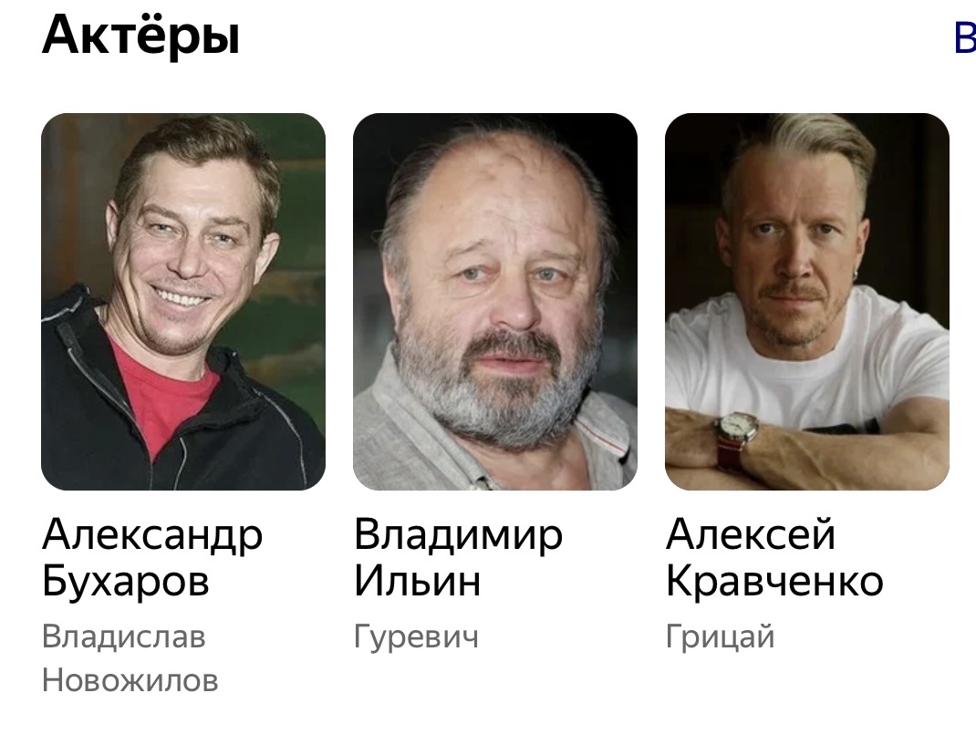 Солнцепек. Актеры.