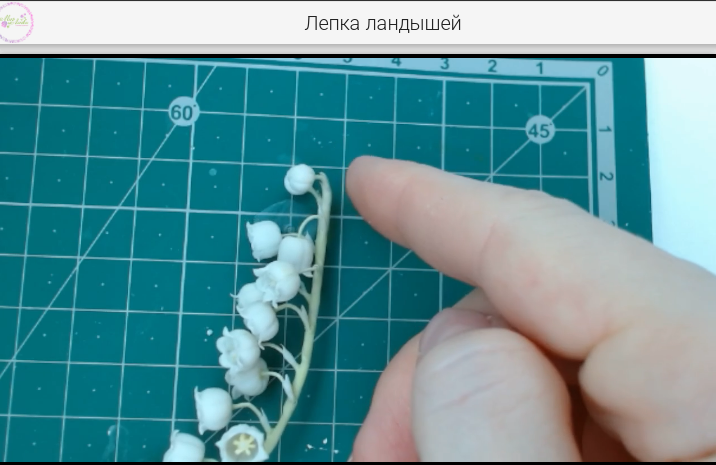 Эта веточка слеплена с ботанической точностью