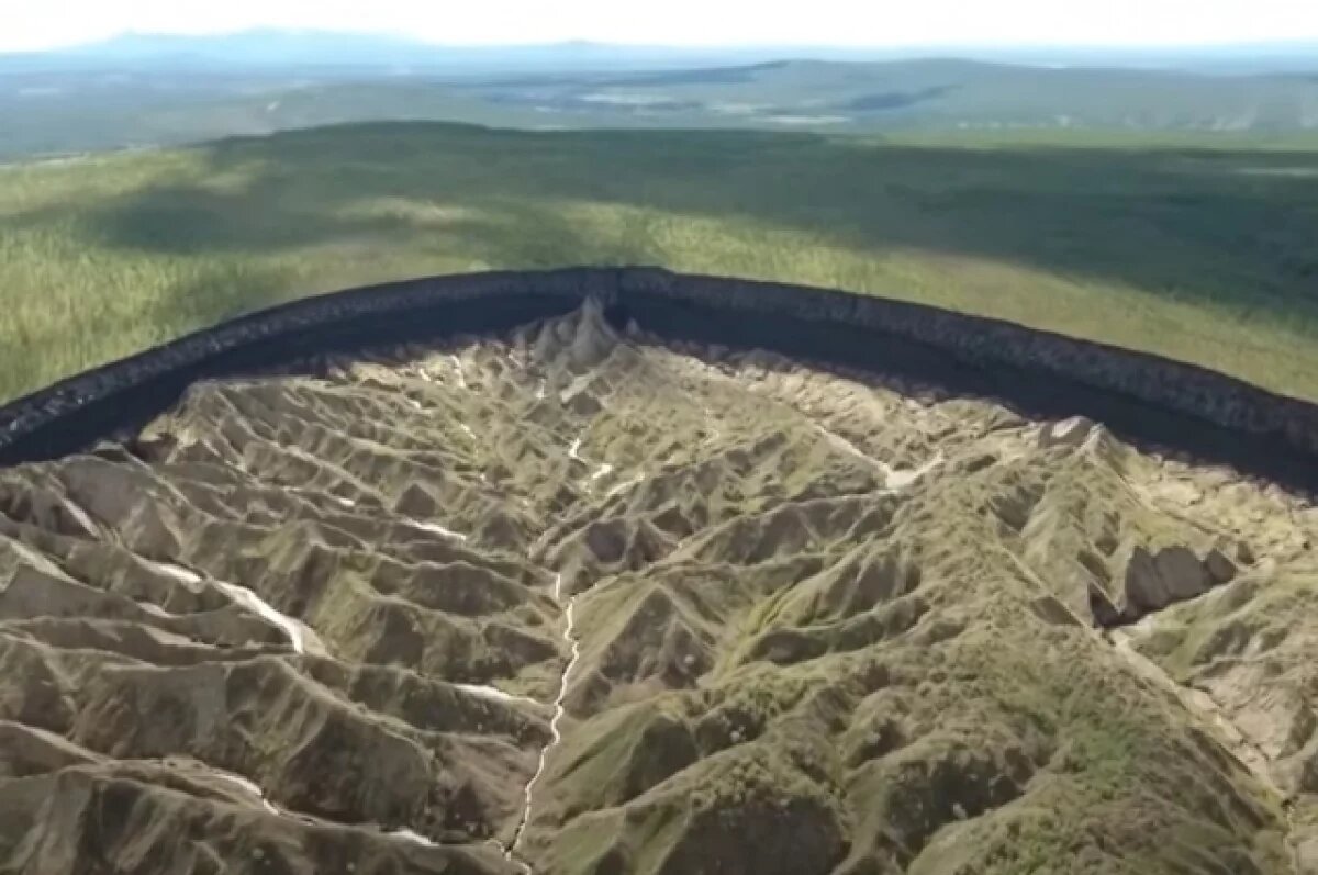    Куда проваливается Батагайка?