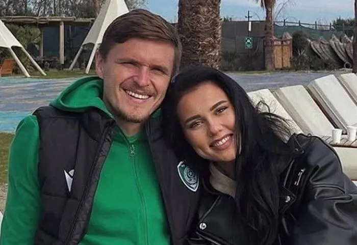    Виталий Лысцов с женой. Фото: соцсети