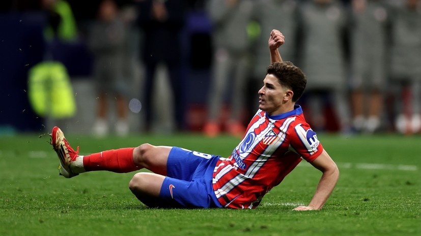     Нападающий «Атлетико» Хулиан Альварес Gettyimages.ru Florencia Tan Jun / Stringer