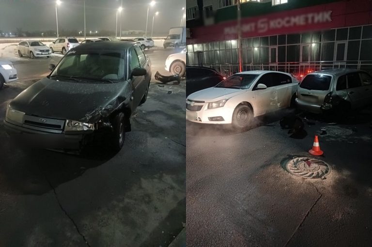    В Оренбурге пьяный водитель устроил ДТП на улице Рокоссовского Оренбуржье