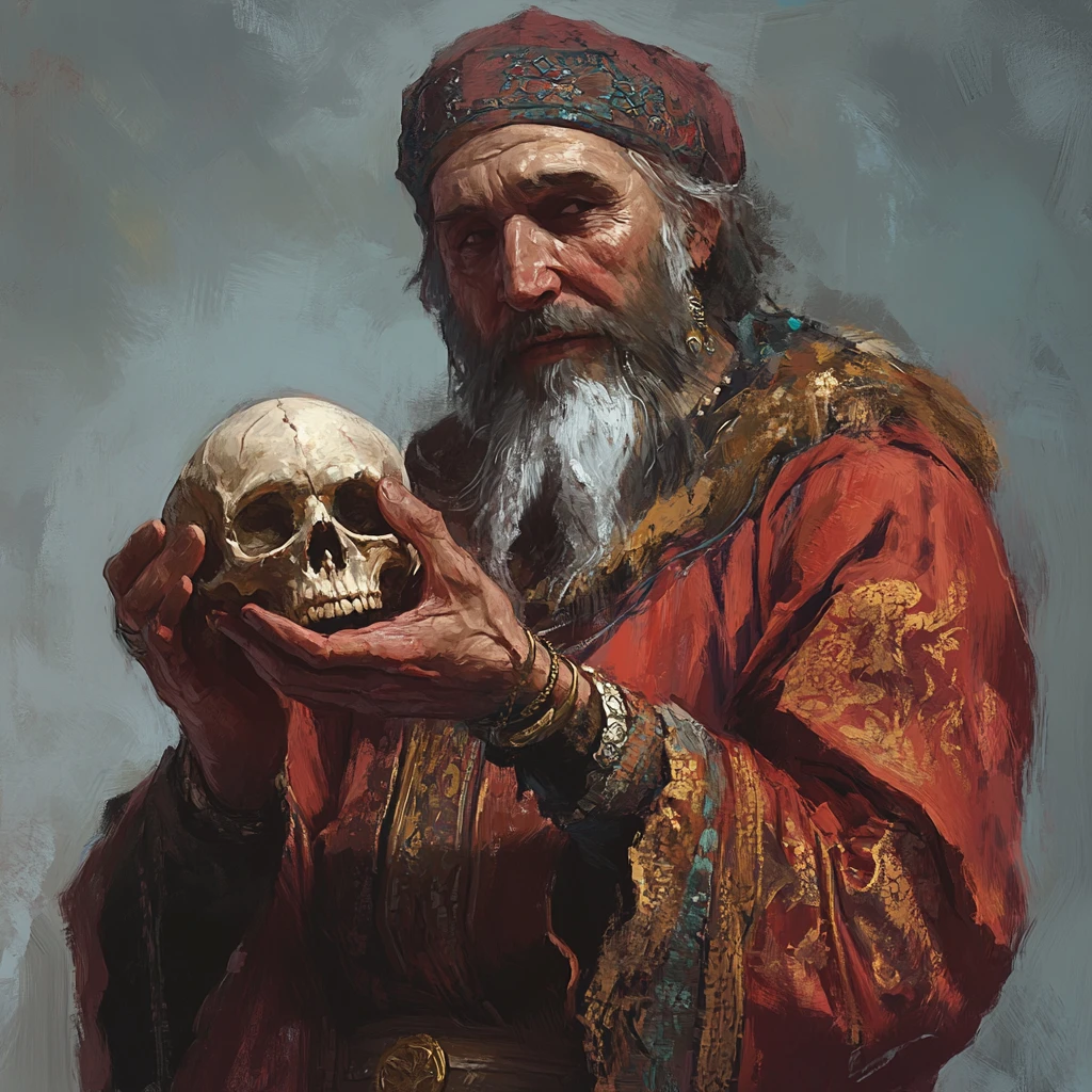 Когда зачем-то носишь с собой чужой череп