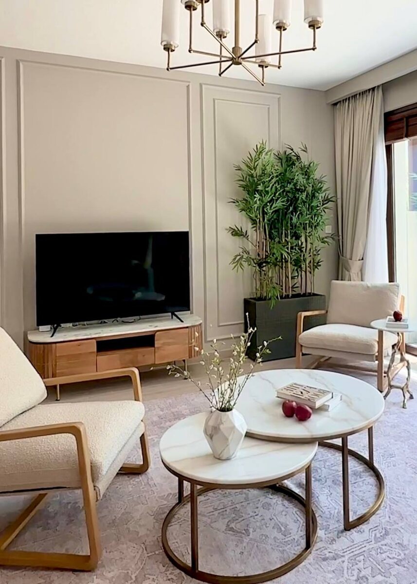 Интерьер в стиле современная классика, проект Furni 