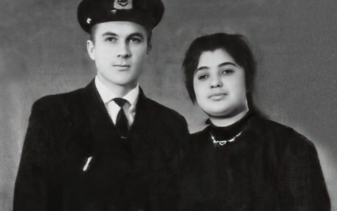 на фото родители Ольги Дроздовой 