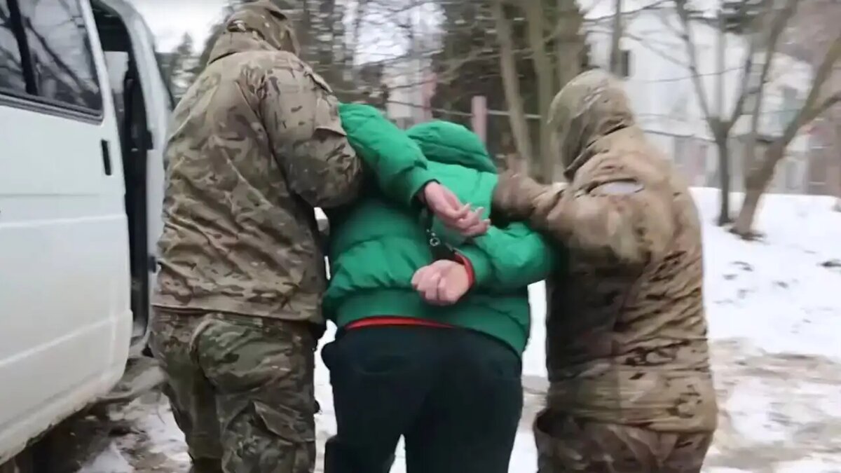    Задержание злоумышленника.