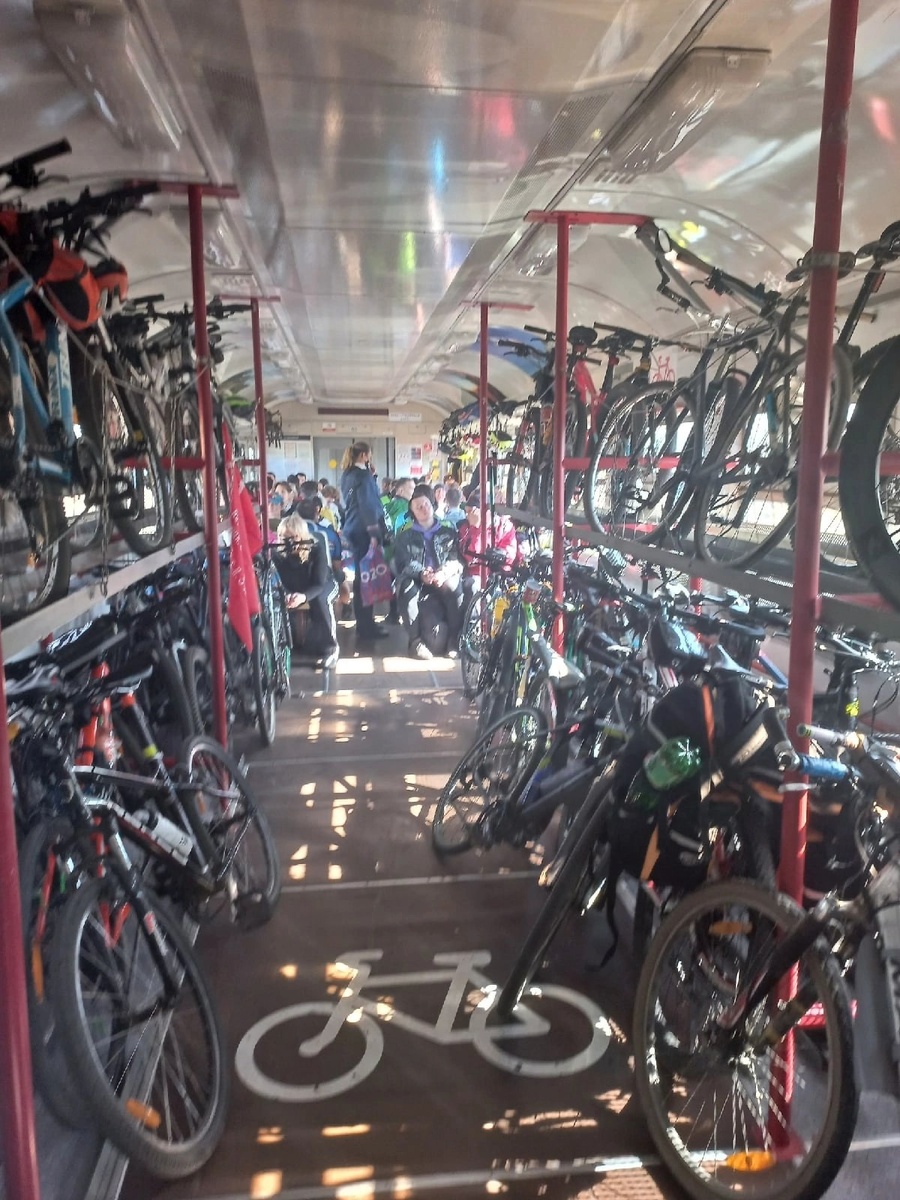 Веловагон в Иркутске