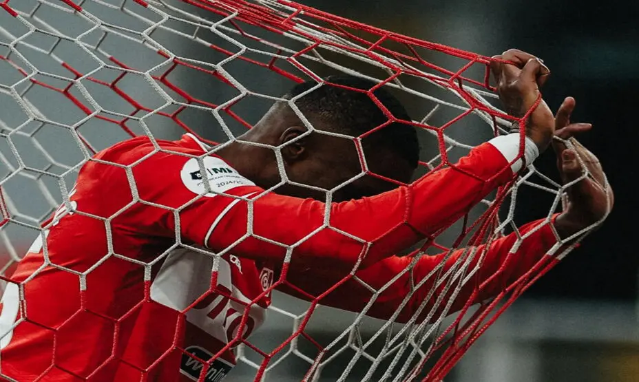 Спартаковец Мартинс сделал дубль в матче против "Акрона". Фото: Соцсети ФК "Спартак".