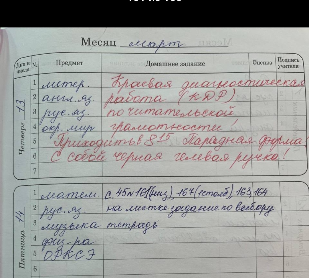 Дневник учителя 