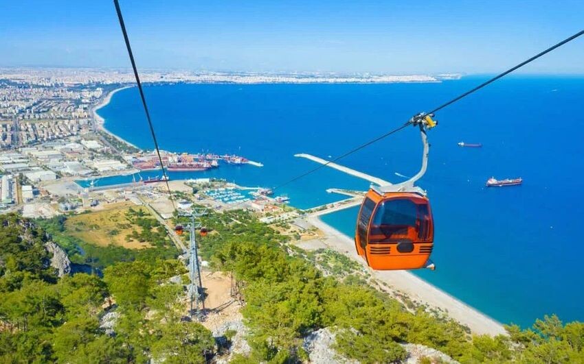 
В Турции есть первая канатная дорога протяжённостью 340 м