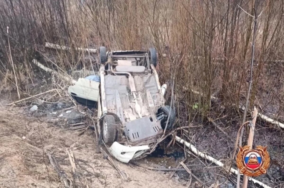    Под Осташковом женщина уснула за рулём и попала в ДТП, пострадали дети