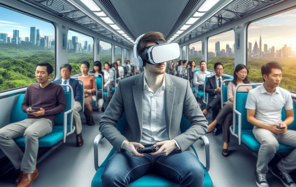 VR путешествия и развлечения в дороге