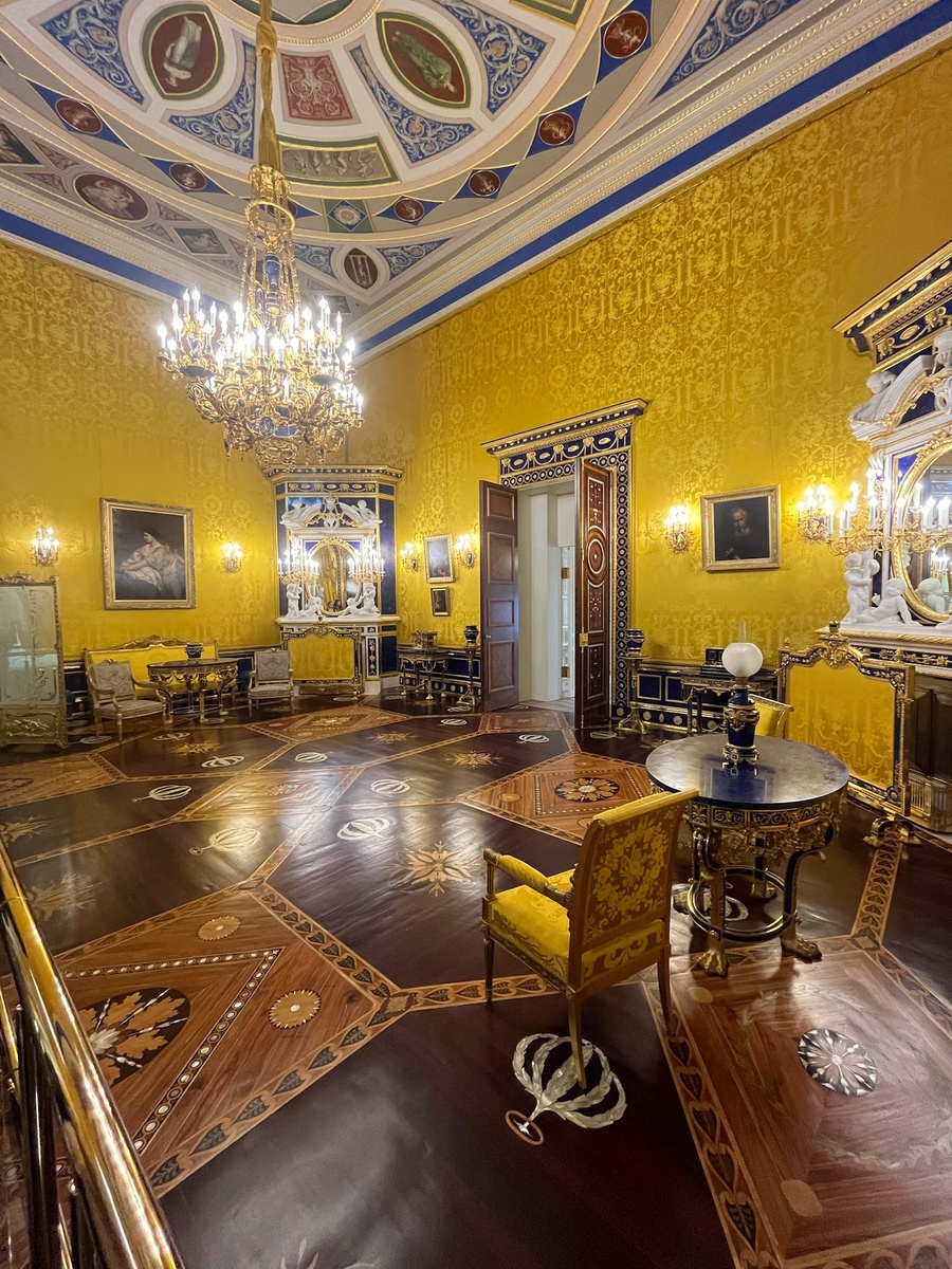 Лионский зал в Екатерининском дворце. Фото автора.