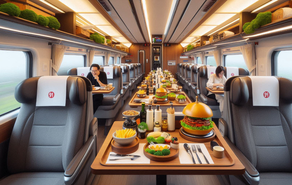 Еда на колесах какие рестораны появятся в современных поездах