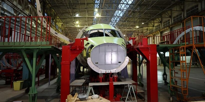 Первый опытный эземпляр ТВРС-44 в цехе окончательной сборки