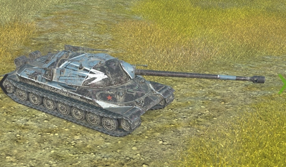 Ис-7 стриж. Камуфляж ничего такой, мне нравится