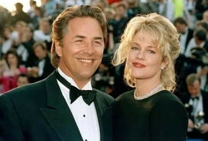 Мелани Гриффит и Дон Джонсон. / Фото: pinterest.com